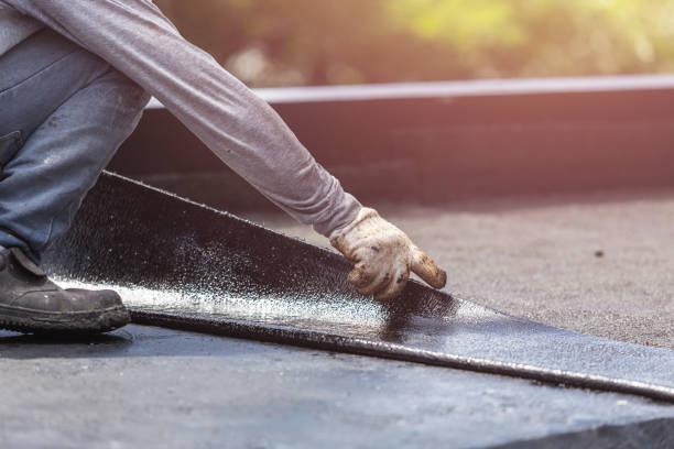 Professional Crawl Space Encapsulation technician working in Canal Winchester, OH
